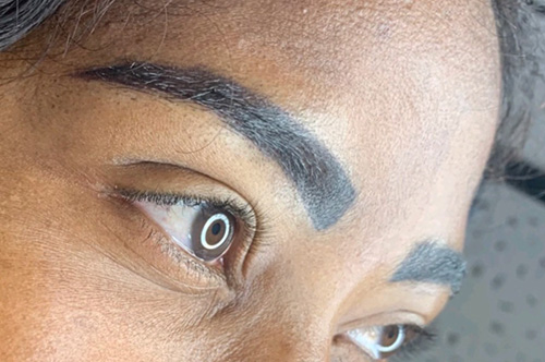 08-After Belle Skin and Artistry Powder Brows