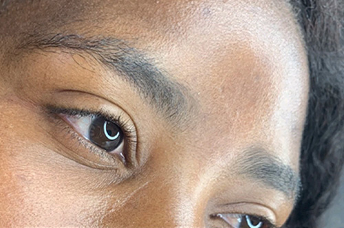 08-Before Belle Skin and Artistry Powder Brows
